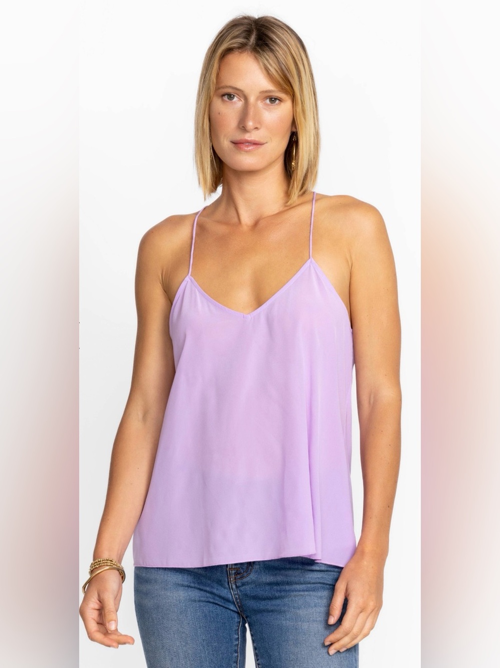 Johnny Was Silk Cami Top